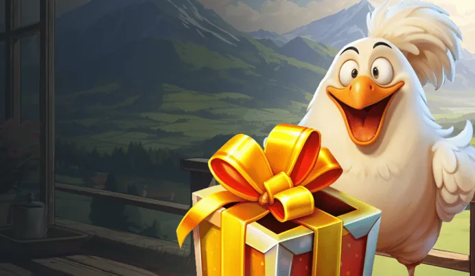 Kokobet mascotte met cadeaupakket